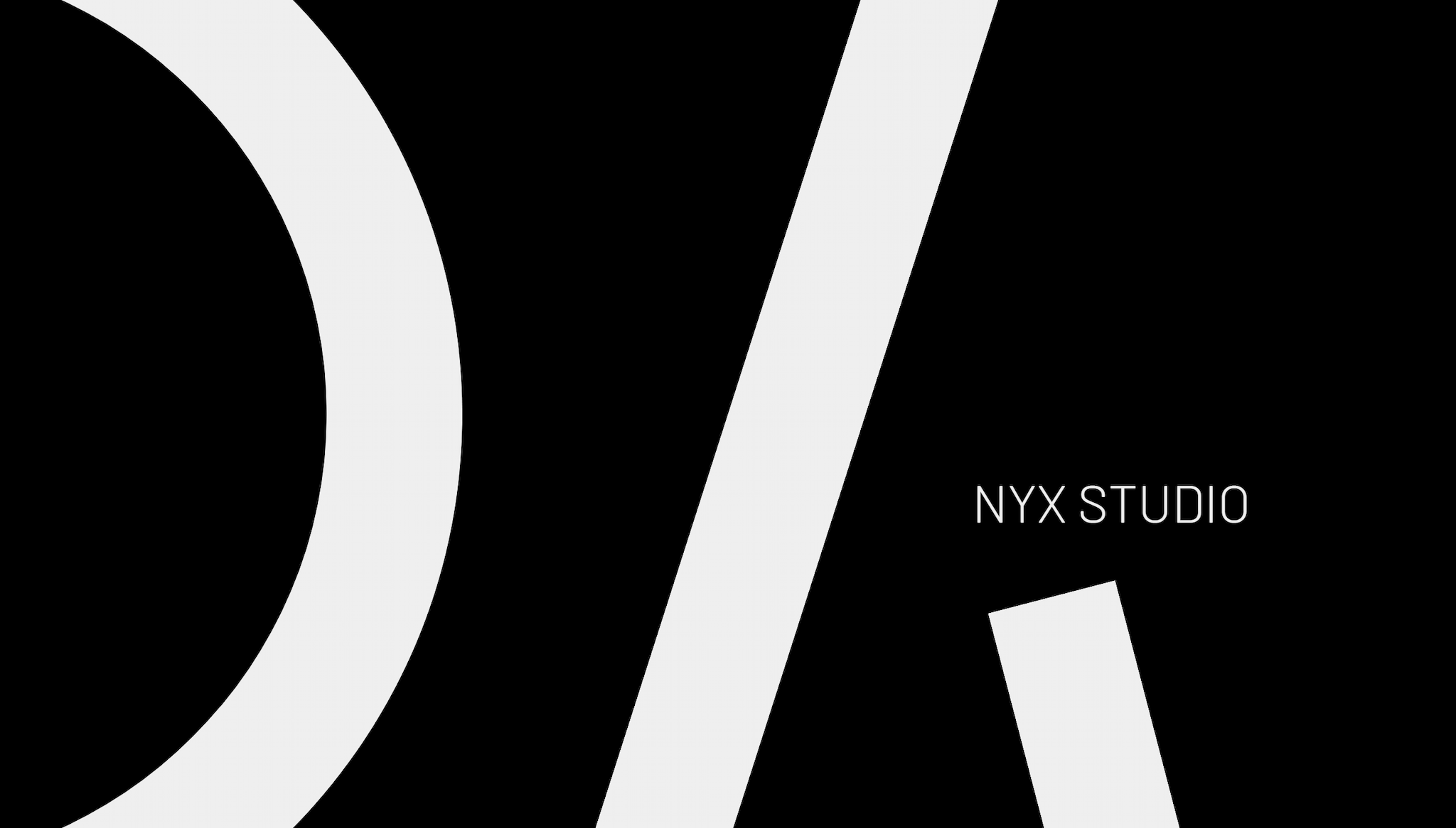 Business card design for NYX STUDIO