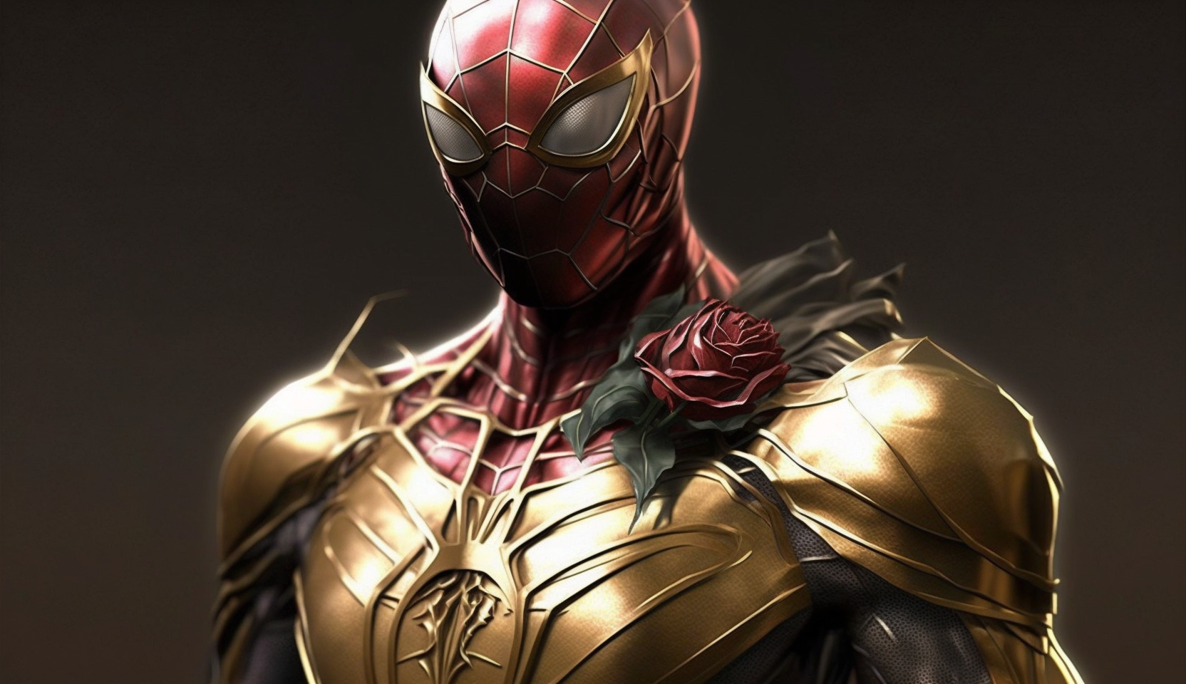 Rose Gold Spider-man