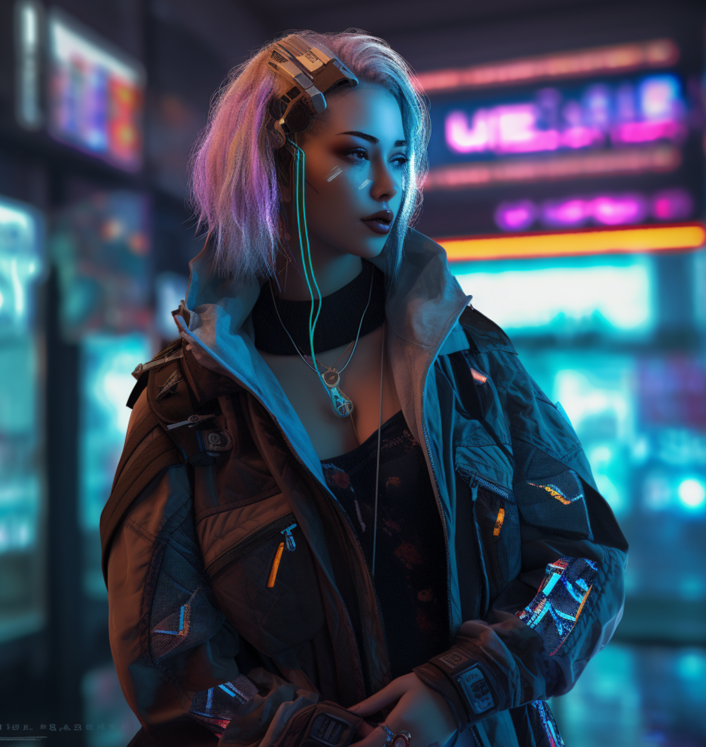 Neon Pulse: Metaverse Street Edge