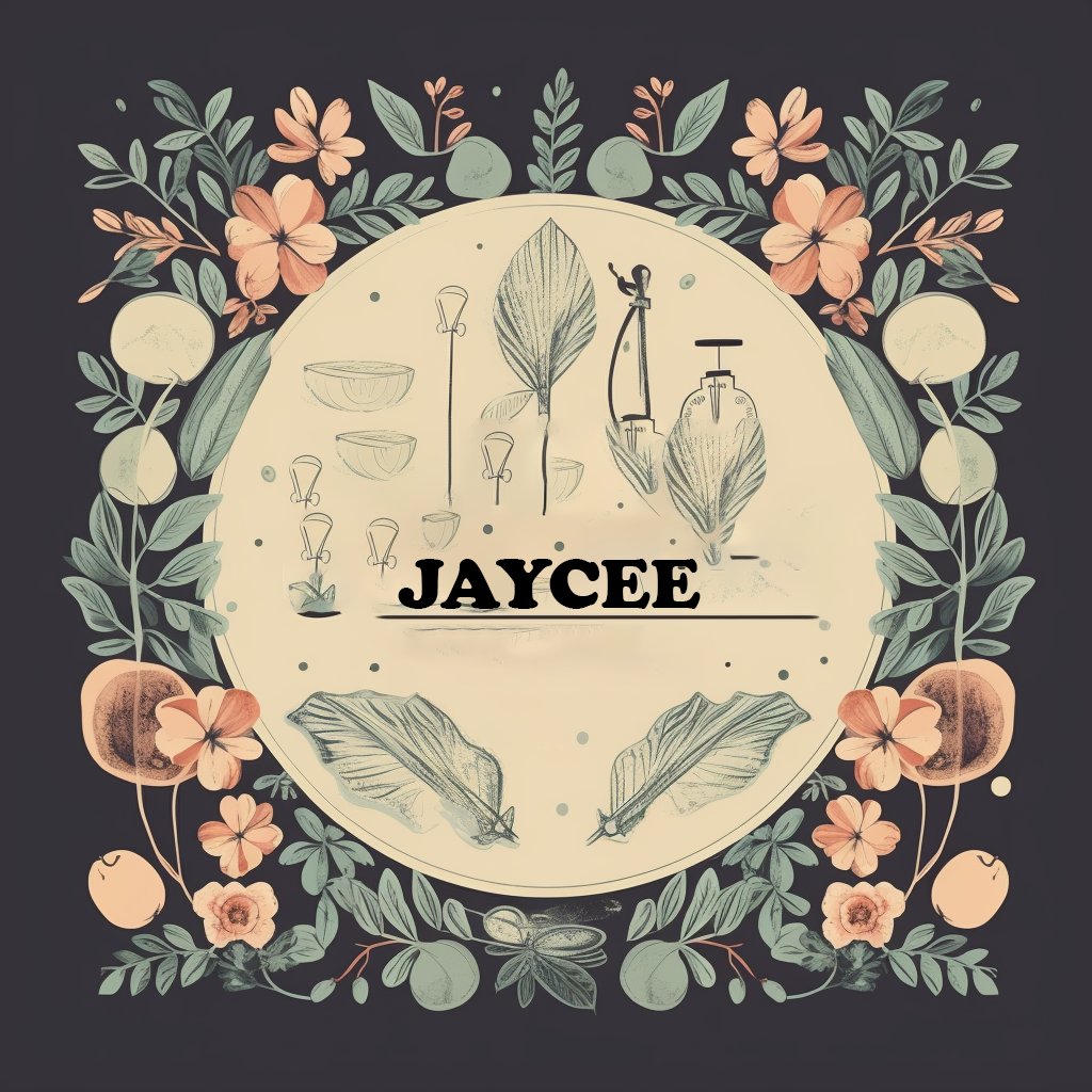 Botanical Elegance: JAYCEE Vintage Essence