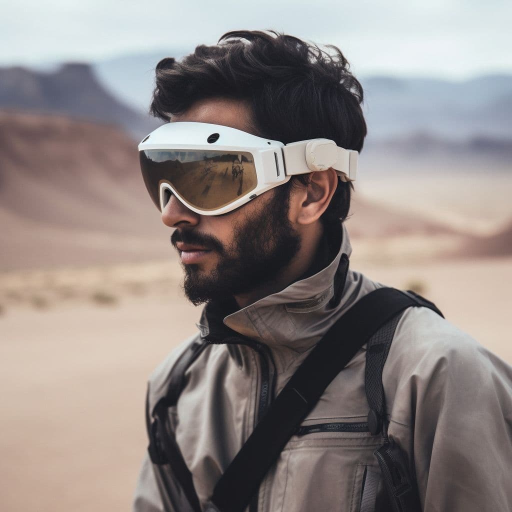 Smart Dust Goggles with Augmented Reality: Navigating the Future of Exploration