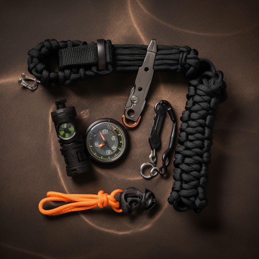 The Ultimate Accessory for Adventure: The Multi-Tool Survival Bracelet