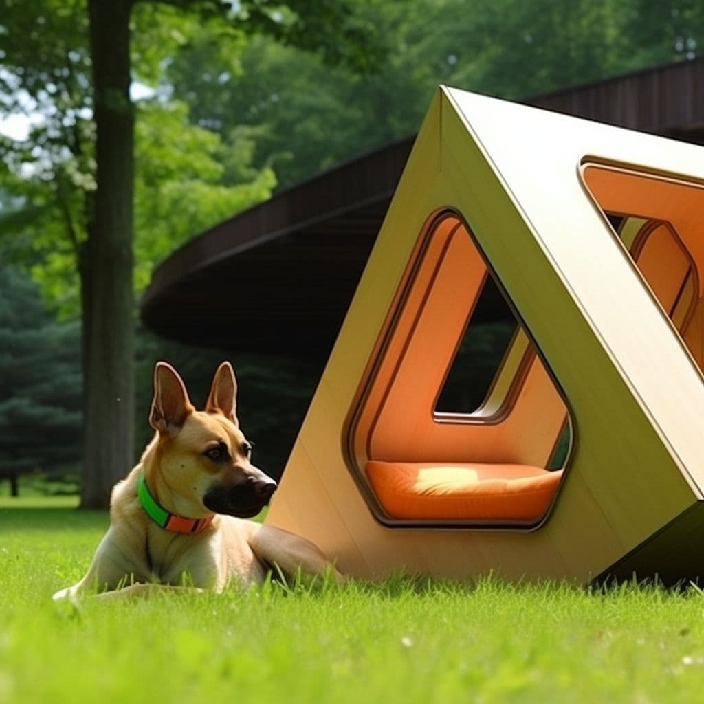 Eco-Haven: The Sustainable and Modular Dog House