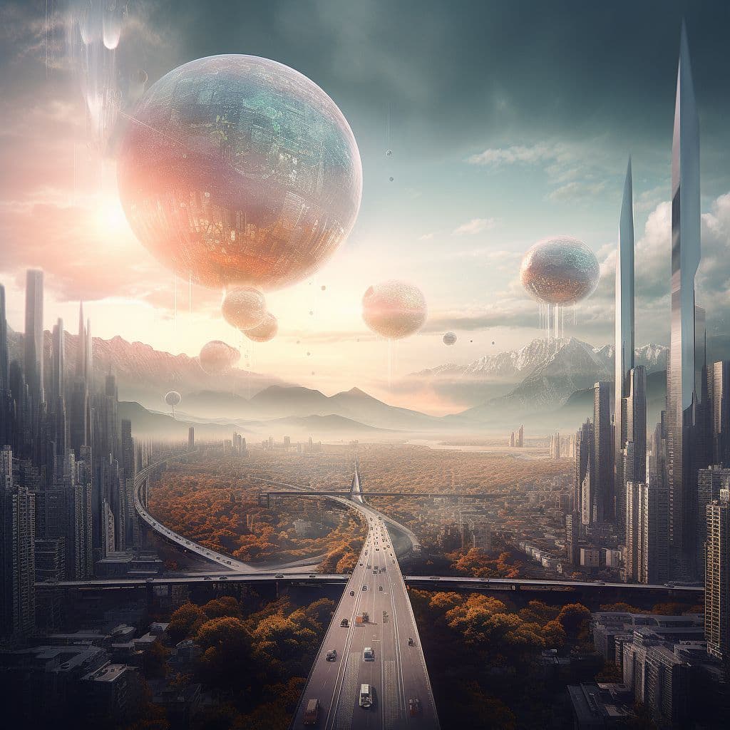 Future Fusion - Future City Road View