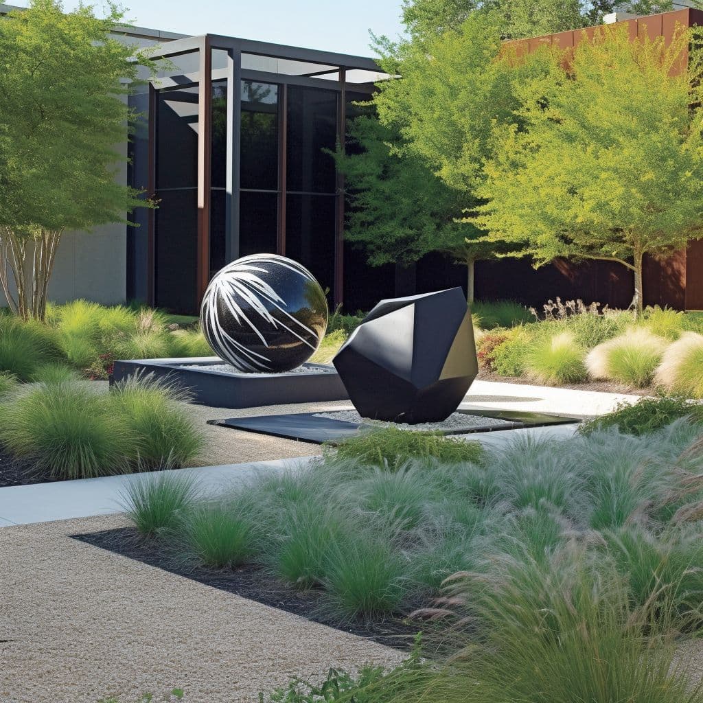 Modern Sculpture Garden