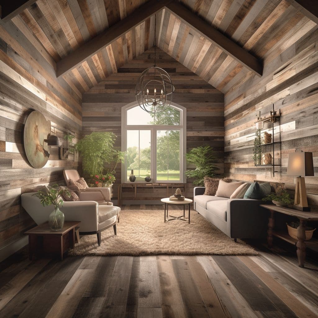 Embracing Nature with Rustic Materials