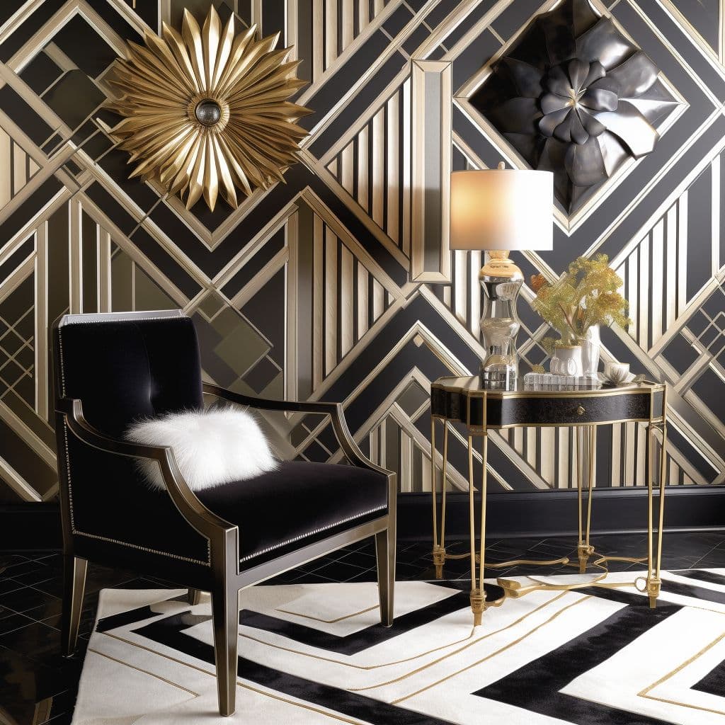  Geometric Glamour: Embracing Bold Patterns