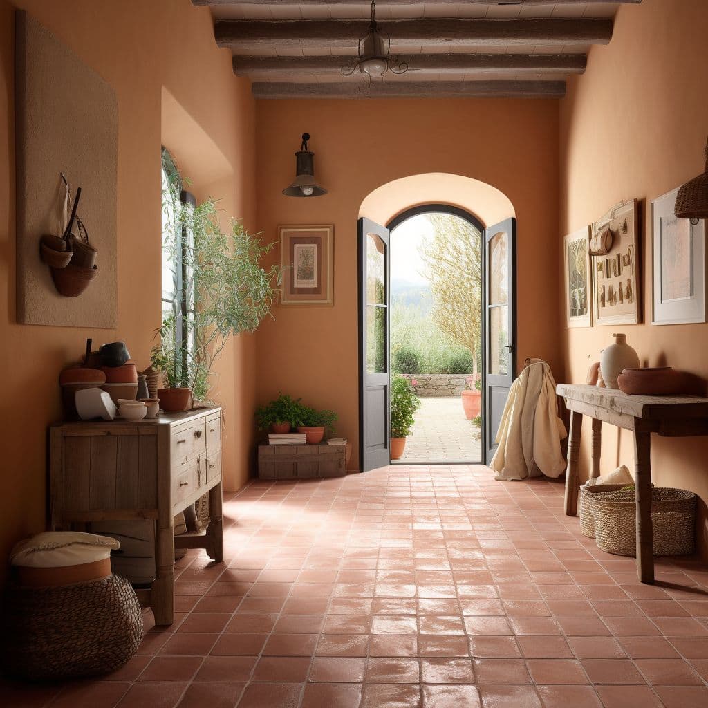 Warm Terracotta: Embracing Earthy Tones and Textures