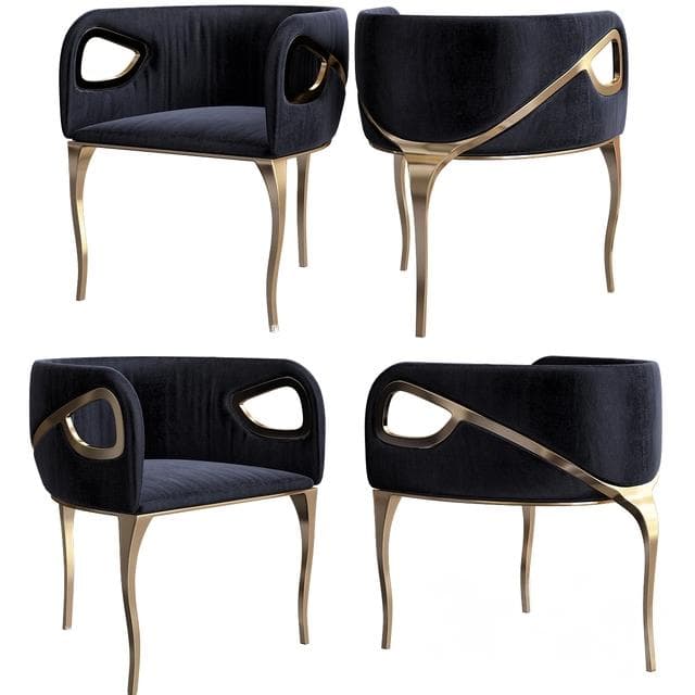 Velvet Embrace Chair