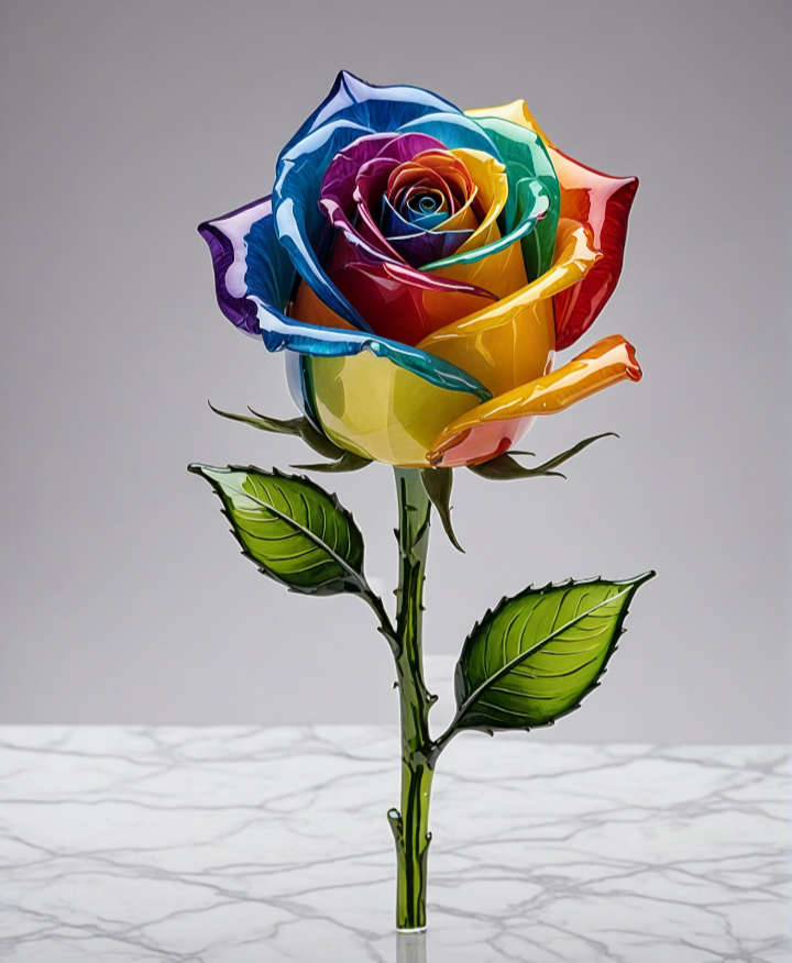 Multicolored Rose 