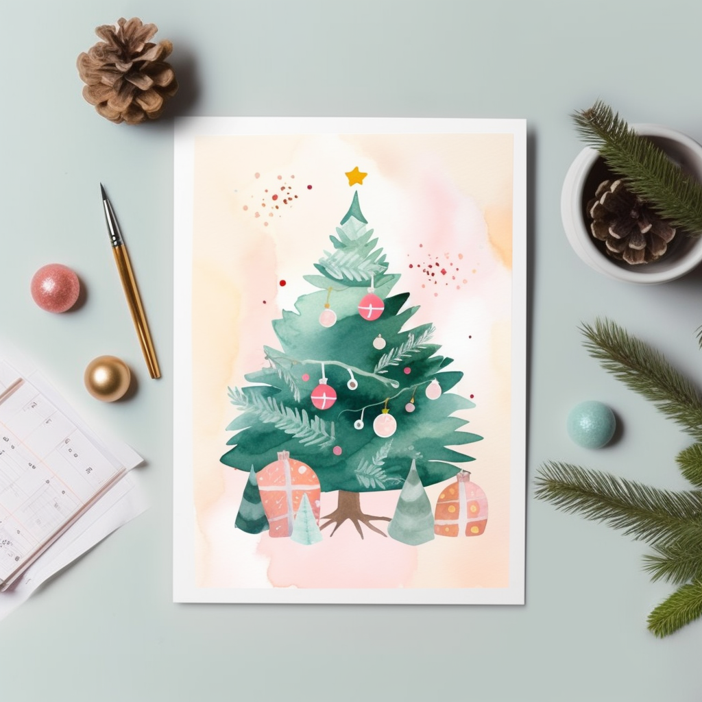 Modern Holiday Card Challenge