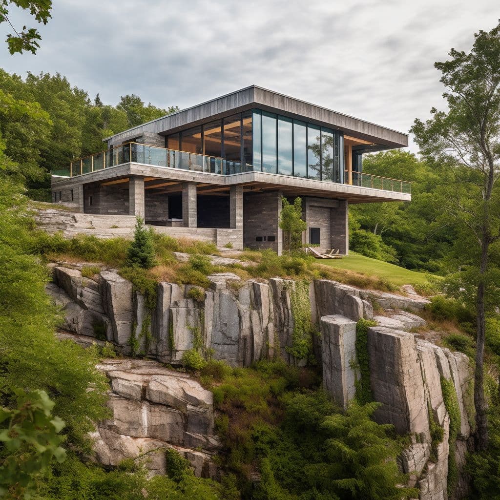 Serene Cliffside Retreat