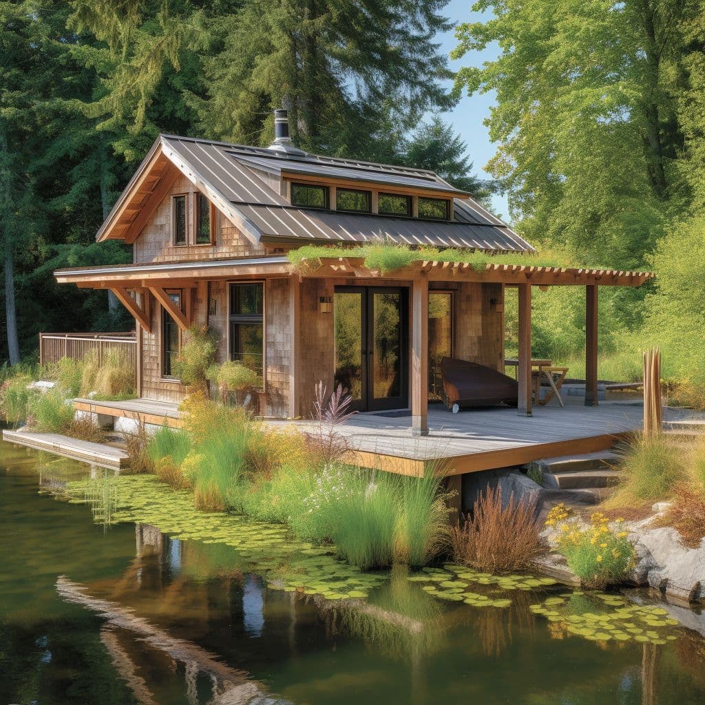 Lakeside Serenity: A Cabin Redefined