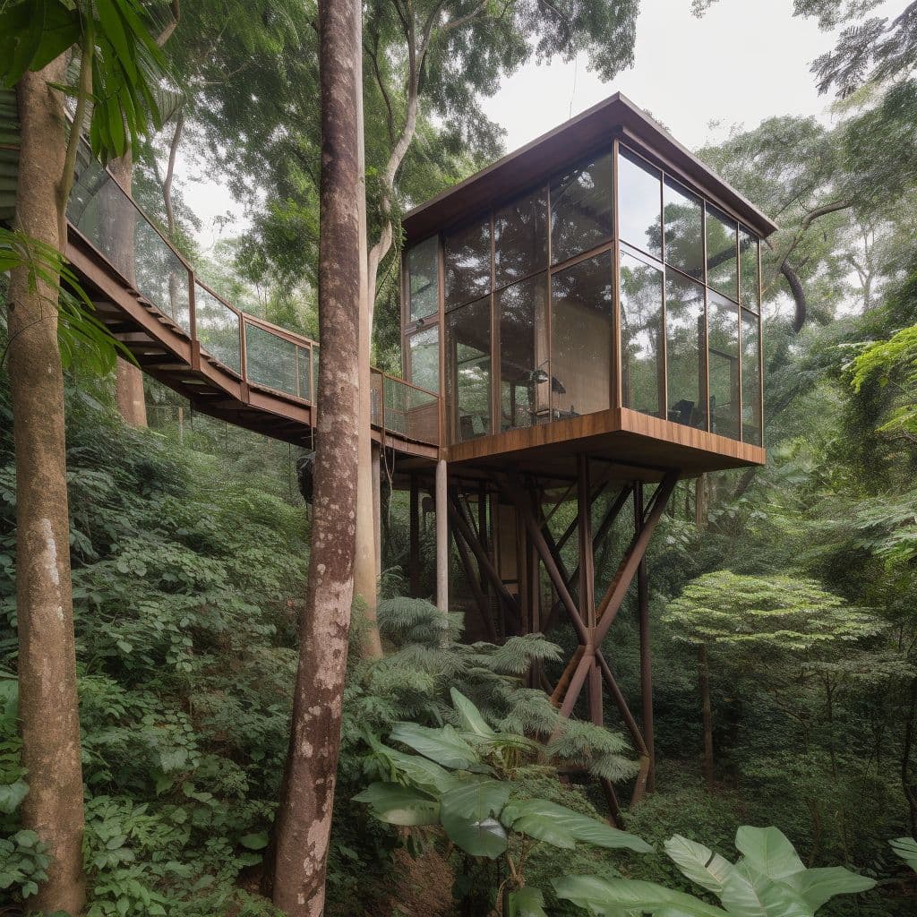 Treetop Villa: Elevated Escape